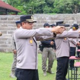 Tingkatkan Kemampuan Personel, Polresta Cilacap Gelar Latihan Menembak