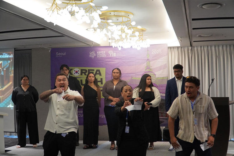 The Power of Haka Echoes at Korea Youth Summit 2025