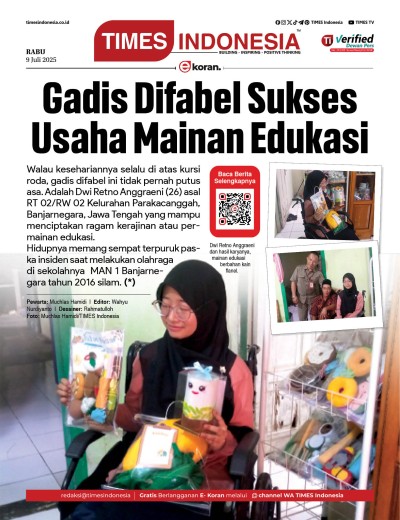 Edisi Rabu, 9 Juli 2025: E-Koran, Bacaan Positif Masyarakat 5.0