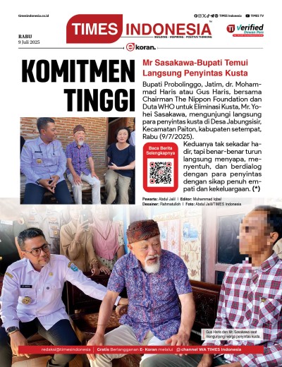 Edisi Rabu, 9 Juli 2025: E-Koran, Bacaan Positif Masyarakat 5.0