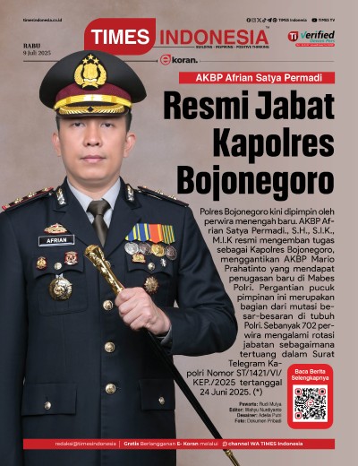 Edisi Rabu, 9 Juli 2025: E-Koran, Bacaan Positif Masyarakat 5.0