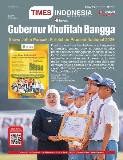 Edisi Rabu, 9 Juli 2025: E-Koran, Bacaan Positif Masyarakat 5.0