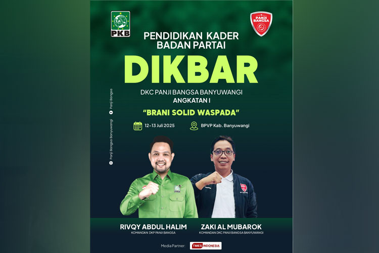 DKC Panji Bangsa Banyuwangi Siap Gelar Pendidikan Kader Badan Partai pada 12-13 Juli