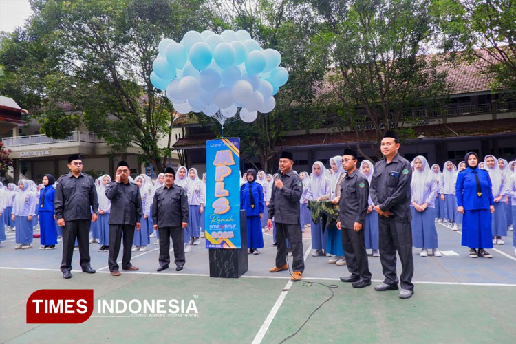 Pembukaan Masa Pengenalan Lingkungan Sekolah (MPLS) SMA An Nur Bululawang Tahun Pelajaran 2025–2026.
