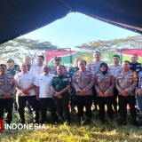 Dukung Penuh Swasembada Pangan, Polres Pacitan Kawal Penanaman Jagung Serentak