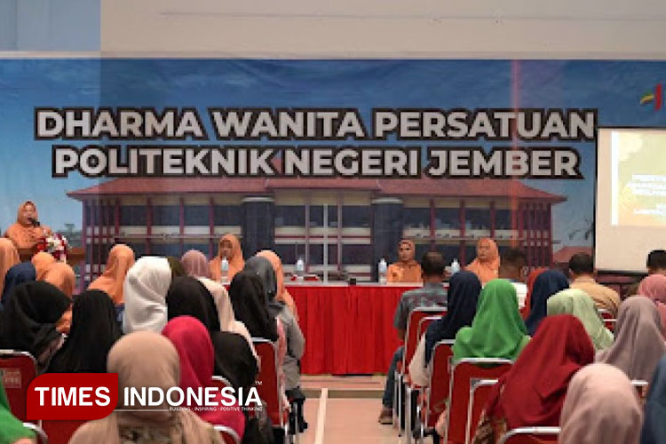 DWP Polije menggelar pertemuan rutin anggota. (Foto : Humas Polije / TIMES Indonesia)