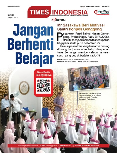 Edisi Kamis, 10 Juli 2025: E-Koran, Bacaan Positif Masyarakat 5.0