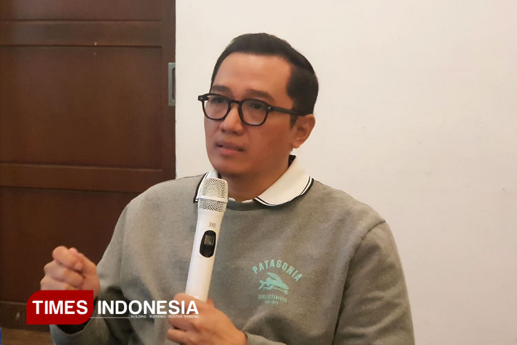 Kepala Kantor Perwakilan LPS II Surabaya, Bambang S. Hidayat. (Foto: Achmad Fikyansyah/TIMES Indonesia)