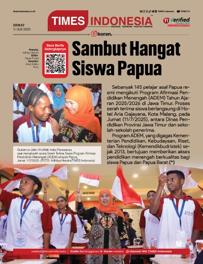 Edisi Jumat, 11 Juli 2025: E-Koran, Bacaan Positif Masyarakat 5.0