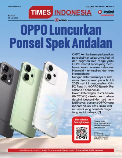 Edisi Jumat, 11 Juli 2025: E-Koran, Bacaan Positif Masyarakat 5.0