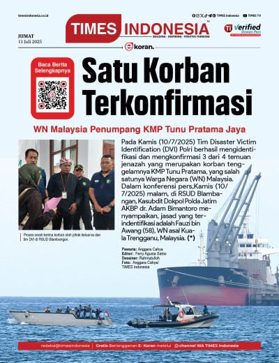 Edisi Jumat, 11 Juli 2025: E-Koran, Bacaan Positif Masyarakat 5.0