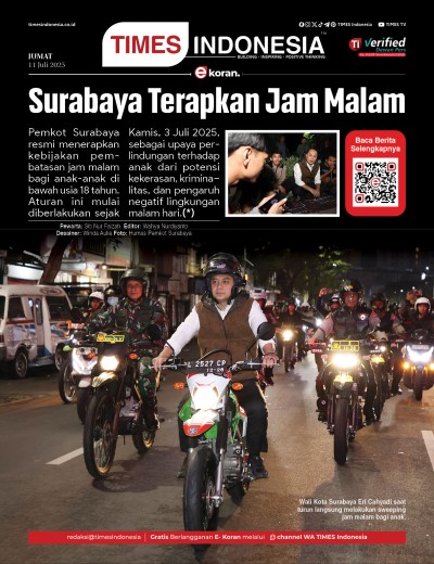 Edisi Jumat, 11 Juli 2025: E-Koran, Bacaan Positif Masyarakat 5.0