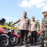 Diamankan saat Konvoi Silat, Polres Tuban Pulangkan 224 Unit Kendaraan Roda Dua