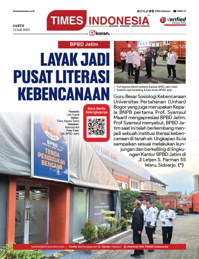 Edisi Sabtu, 12 Juli 2025: E-Koran, Bacaan Positif Masyarakat 5.0