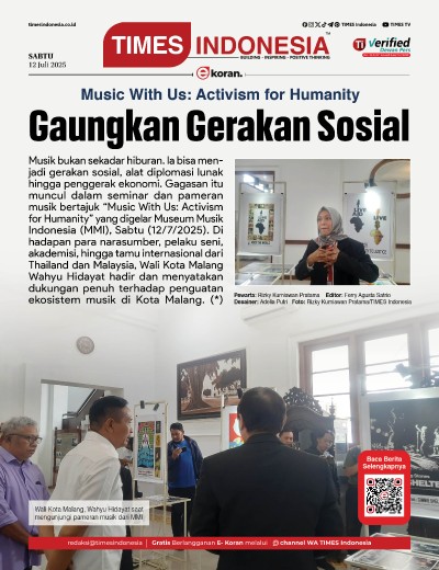 	Edisi Sabtu, 12 Juli 2025: E-Koran, Bacaan Positif Masyarakat 5.0