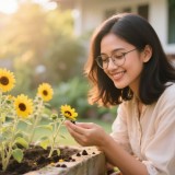 Akhir Pekan di Rumah, Tanam Bunga Matahari Yuk!
