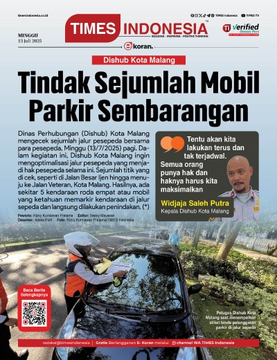 Edisi Minggu, 13 Juli 2025: E-Koran, Bacaan Positif Masyarakat 5.0