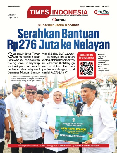 Edisi Minggu, 13 Juli 2025: E-Koran, Bacaan Positif Masyarakat 5.0