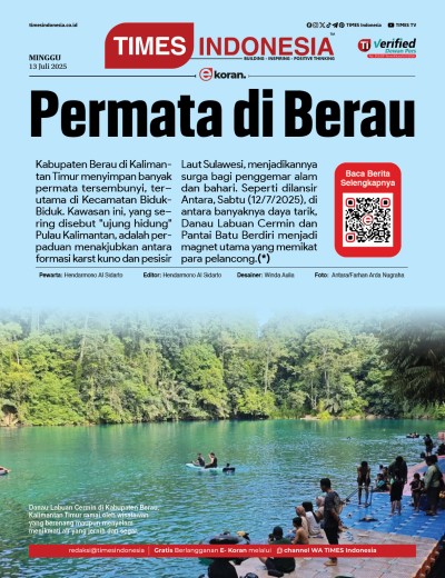 Edisi Minggu, 13 Juli 2025: E-Koran, Bacaan Positif Masyarakat 5.0
