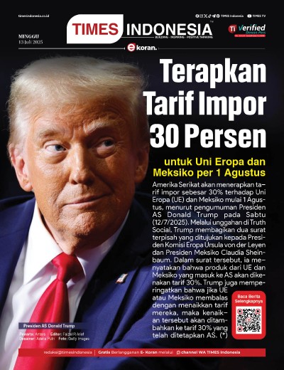 Edisi Minggu, 13 Juli 2025: E-Koran, Bacaan Positif Masyarakat 5.0