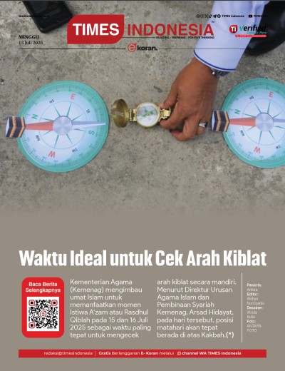 Edisi Minggu, 13 Juli 2025: E-Koran, Bacaan Positif Masyarakat 5.0
