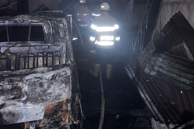 Gudang Katul di Bondowoso Terbakar, Kerugian Ditaksir Rp 200 Juta