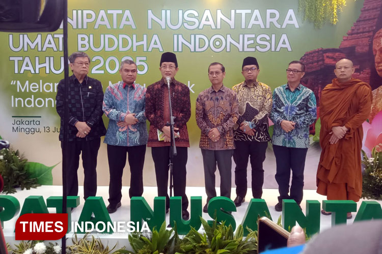 Menag RI Ucapkan Terima Kasih Atas Kontribusi Umat Buddha dalam Selesaikan Masalah Bangsa