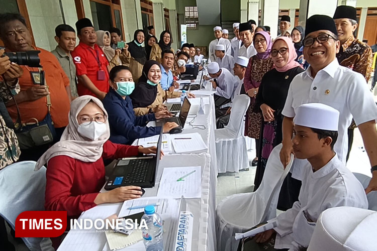 Menteri PMK RI Pratikno Kunjungi Ponpes di Kediri, Pastikan Kesiapan PKG