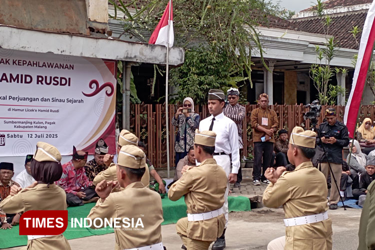 Mengabadikan Perjuangan Hamid Rusdi, Napak Tilas dan Teatrikal di Tanah Kelahiran Pahlawan