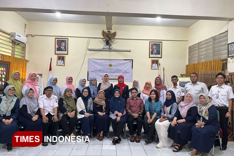 Tim Dosen FPsi UNJ Dorong Kesadaran Kesehatan Mental di Sekolah Lewat Program “Listen, Support, Thrive”. (FOTO: AJP TIMES Indonesia)