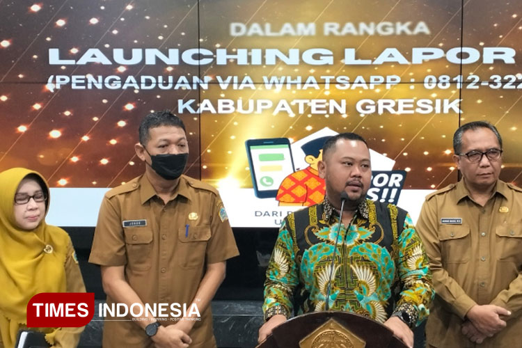 Warga Gresik Kini Bisa Lapor Bupati Via WhatsApp Lapor Gus