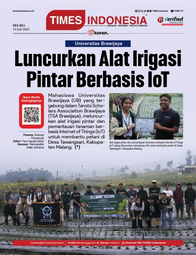 Edisi Selasa, 15 Juli 2025: E-Koran, Bacaan Positif Masyarakat 5.0