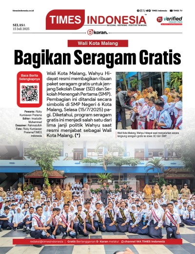 Edisi Selasa, 15 Juli 2025: E-Koran, Bacaan Positif Masyarakat 5.0