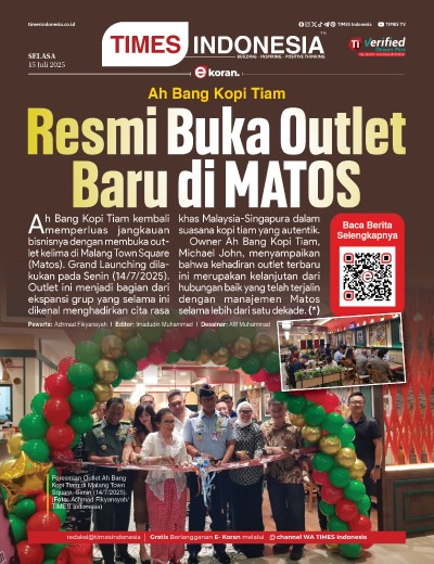 Edisi Selasa, 15 Juli 2025: E-Koran, Bacaan Positif Masyarakat 5.0