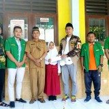 Gerakan Tiga Matra Ansor Lawanganagung Sentuh Anak Yatim dan Sekolah Dasar