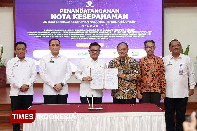 MoU dengan Lemhannas, IJTI Siap Jadi Jurnalis Pelopor Penebar Nasionalisme Publik