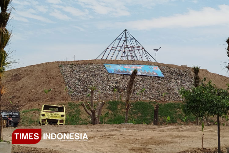 LSM Pedal mempertanyakan alih fungsi TPA Winongo menjadi tempat wisata. (Foto: Yupi Apridayani/TIMES Indonesia)