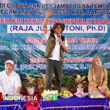 Menhut Pastikan Program Tora di Banyuwangi Tuntas Sesuai Perintah Presiden Prabowo