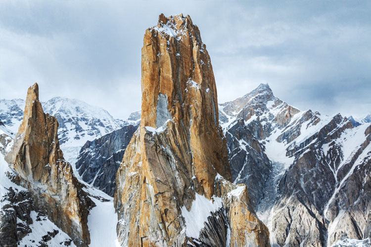 Trango Tower atau Nameless Tower merupakan bagian dari Pegunungan Karakoram di wilayah Gilgit-Baltistan, Pakistan. (FOTO: Eiger)
