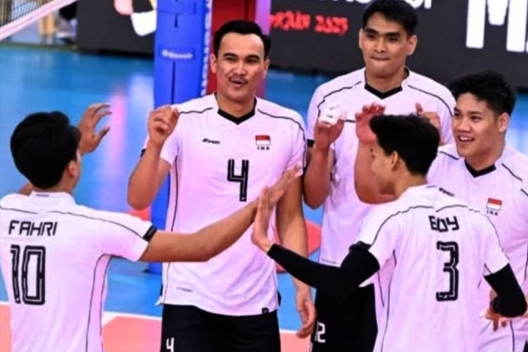 SEA V League Leg 2, Timnas Voli Putra Hadapi Filipina di Hari Pertama