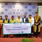 200 Siswa SMK Pariwisata Harapan Bali Selesaikan VFS Global Career Advancement Program