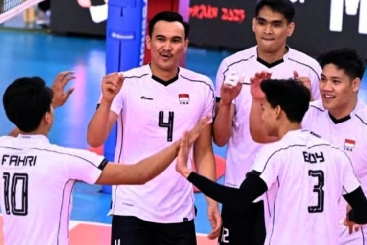 Timnas voli putra Indonesia akan menghadapi Filipina pada SEA V League Leg 2 di Jakarta. (Foto: PBVSI)