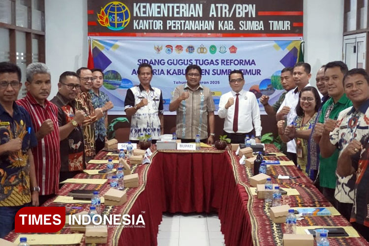 Pertanahan Sebut Sidang GTRA, Langkah Nyata Redistrubusi Tanah di Sumba Timur TA 2025