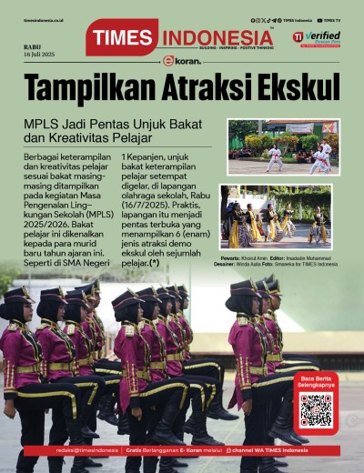 Edisi Rabu, 16 Juli 2025: E-Koran, Bacaan Positif Masyarakat 5.0