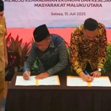 Perkuat Pemerataan Pembangunan, Lamongan dan Pulau Morotai Teken MoU Transmigrasi