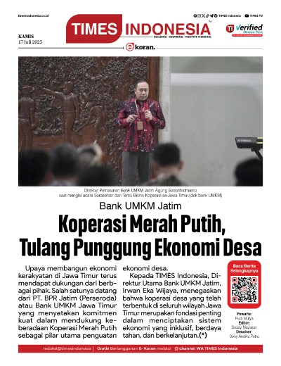 Edisi Kamis, 17 Juli 2025: E-Koran, Bacaan Positif Masyarakat 5.0