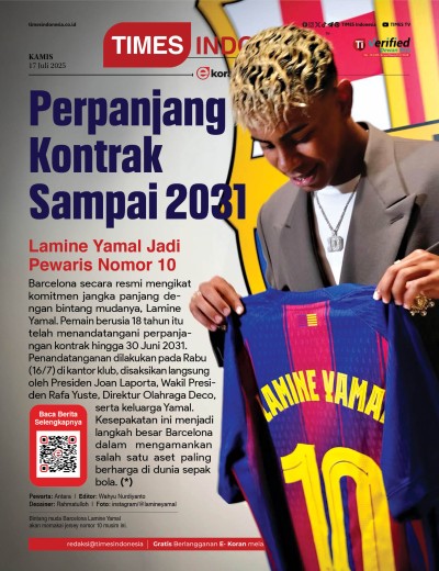 Edisi Kamis, 17 Juli 2025: E-Koran, Bacaan Positif Masyarakat 5.0