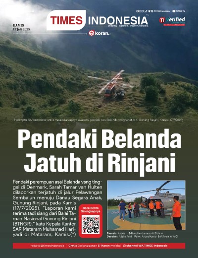 Edisi Kamis, 17 Juli 2025: E-Koran, Bacaan Positif Masyarakat 5.0