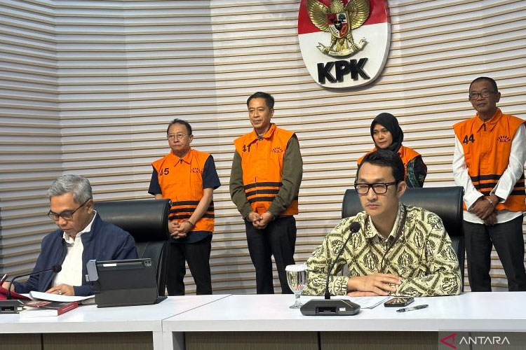 Kasus Pemerasan Izin Kerja TKA, KPK Tahan Empat Eks Pejabat Kemenaker