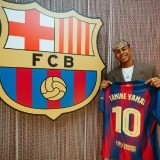 Lamine Yamal Penerus Nomor 10 Messi di Barcelona